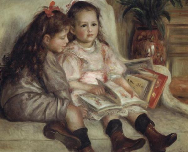 Pierre Renoir Portrait of Children(The  Children of Martial Caillebotte) China oil painting art